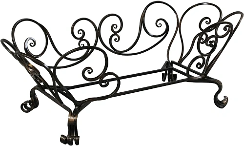 Кованая подставка для ванны Эстет Астра патина - фото 8