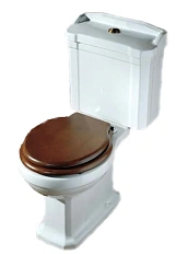 Унитаз под бачок с высокой трубой Azzurra Guinone GIU 100