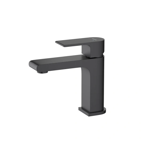 Смеситель для раковины Акватек Лира черный AQ1410MB (детальная фотография)