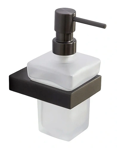 Дозатор для мыла Cezares Slider оружейная сталь - фото 2