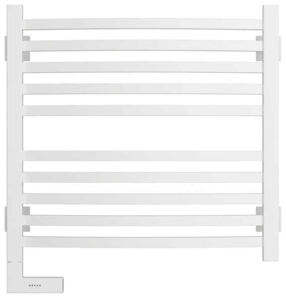 Полотенцесушитель электрический Сунержа Аркус 2.0 50х50 см матовый белый, тэн левый 30-5604-5050 (детальная фотография), современные, hi-tech
