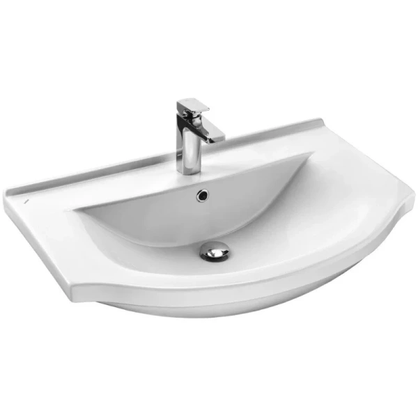 Раковина мебельная Style Line Эльбрус 80 см белая ЛС-00000151 (детальная фотография)