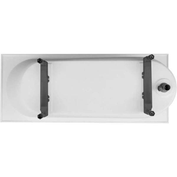 Ванна из искусственного камня Allen Brau Krion Stone 2.36001.20, 170 х 70 см, белая (детальная фотография), без гидромассажа