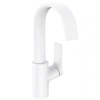 Смеситель для раковины Hansgrohe Vivenis белый матовый