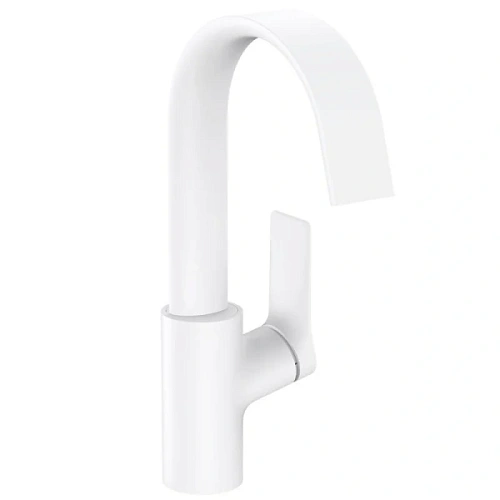 Смеситель для раковины Hansgrohe Vivenis белый матовый - фото 2
