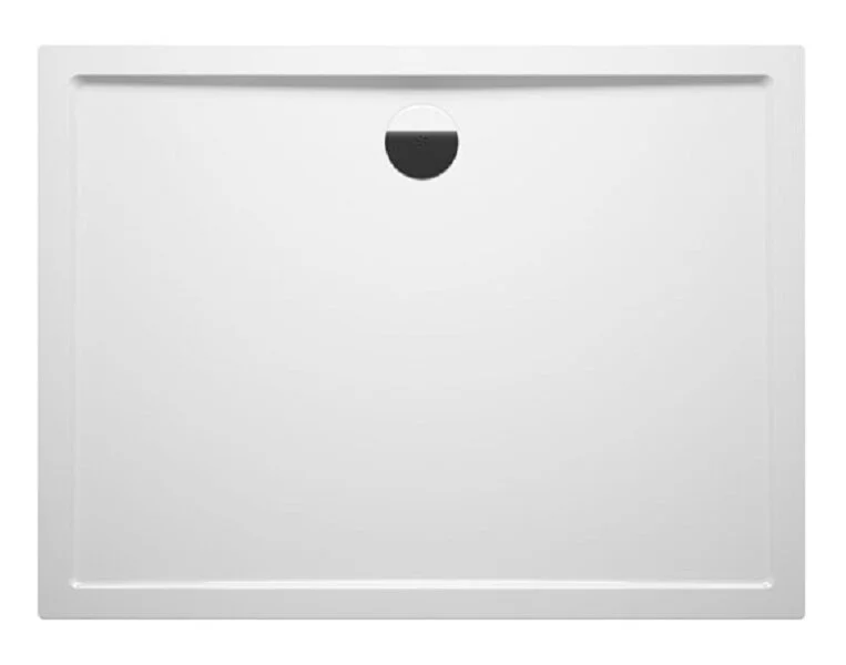 Душевой поддон акриловый белый с панелью Riho Davos 243 130x80 см (детальная фотография)