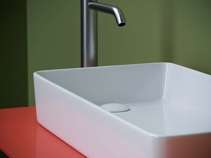 Раковина Ceramica Nova Element 62 см белая CN5048 (детальная фотография), накладные (на столешницу)