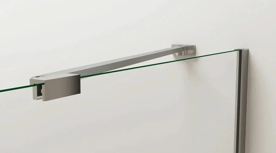 Душевой уголок Vincea Extra 100х80 см профиль черный VSR-1E901080CLB (детальная фотография), современные, hi-tech