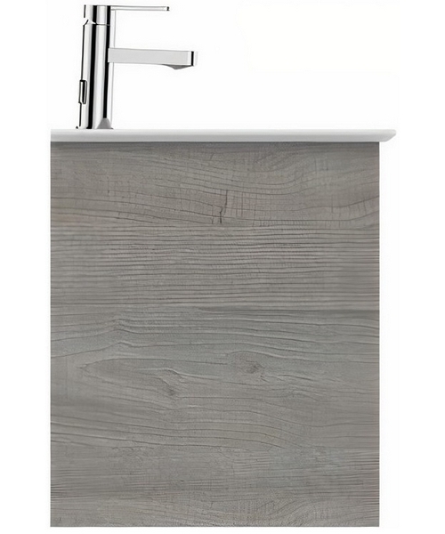 Тумба под раковину подвесная Ideal Standard Connect Air 80 см светло-серое дерево, белый матовый E0827PS (детальная фотография), нет в наличии