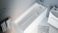 Ванна акриловая 1MarKa Modern, прямоугольная, 160 х 70 см, цвет белый, 01мод1670