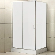 Душевой уголок BelBagno Uno 120х100 см стекло матовое