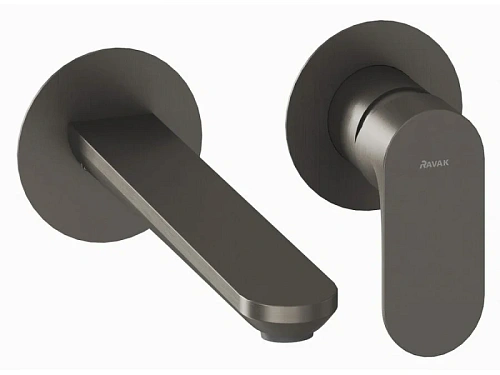 Смеситель для раковины Ravak Eleganta графит матовый - фото 4
