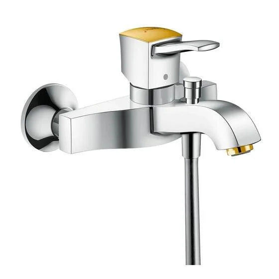Смеситель для ванны Hansgrohe Metropol Classic хром/золото 31340090 (детальная фотография)