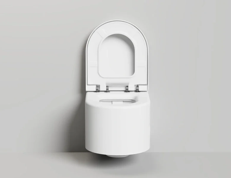 Унитаз подвесной Salini Gemelli белый матовый 240121KSM (детальная фотография), без бачка, со скрытым бачком