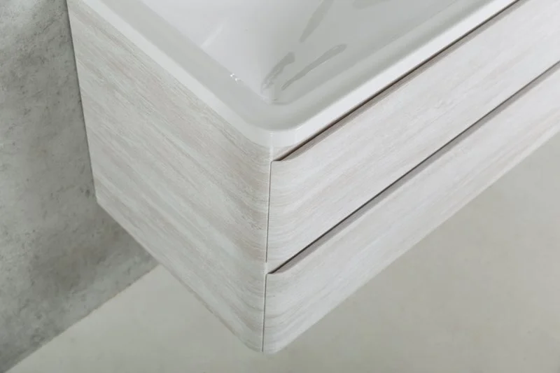 Тумба под раковину подвесная BelBagno Acqua 90 см rovere vintage bianco ACQUA-900-2C-SO-RVB (детальная фотография), современная, hi-tech, лофт