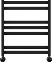 Полотенцесушитель водяной Lemark Bellario 50х60 см черный