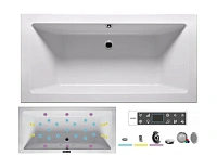 Ванна гидромассажная Riho Lusso 200 x 90 см, BLISS2