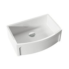 Мойка для кухни Kerasan Hannah 75 см без отверстий под смеситель