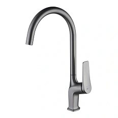 Смеситель для кухни Lemark Bronx графит