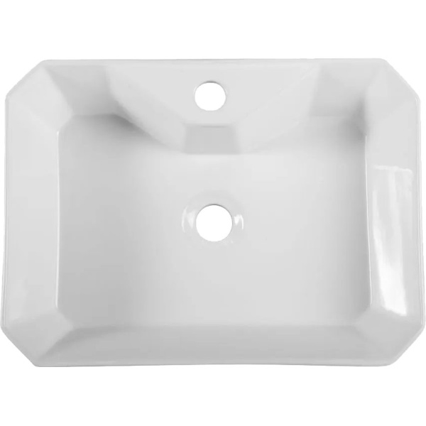 Раковина BelBagno 49 см керамическая BB1387 (детальная фотография), современные, hi-tech